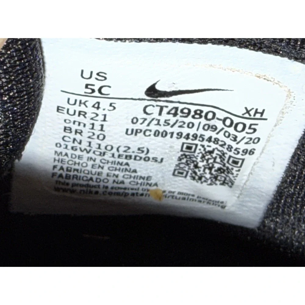 Nike Kyrie 7 TD‎ 'Bred' Size 5C Toddler Basketball Shoes CT4980005